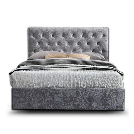 Craik Contemporary Button Tufted Bed