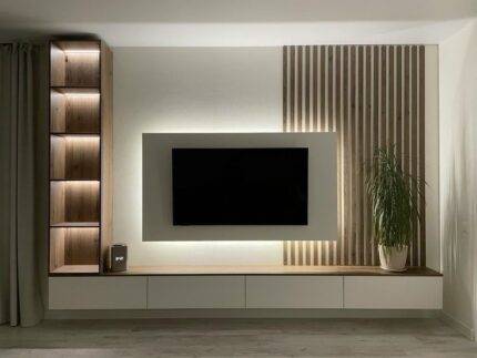 TV Unit with Backlighting