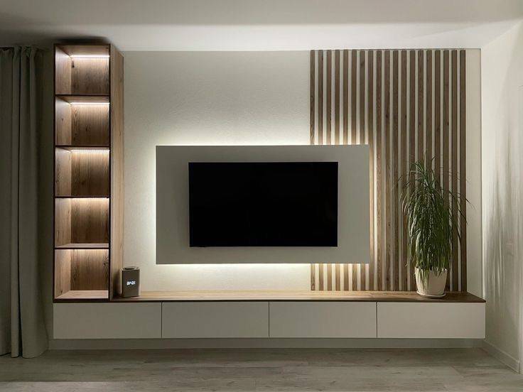 TV Unit with Backlighting